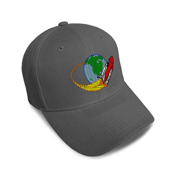 Kids Baseball Hat Space Shuttle B Embroidery Toddler Cap Cotton - Cute Rascals