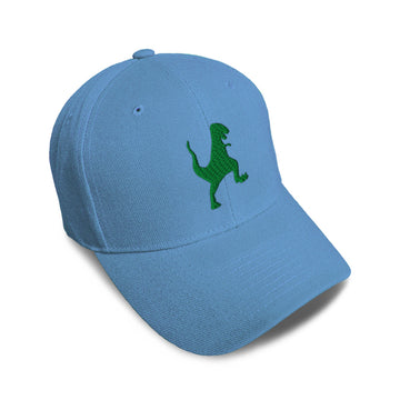 Kids Baseball Hat Dinosaur T-Rex Embroidery Toddler Cap Cotton