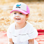 Kids Trucker Hats Baby Beluga Blue Whale Ocean Sea Life Boys Hats & Girls Hats - Cute Rascals