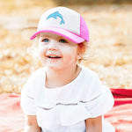 Kids Trucker Hats Dolphin Facing Left Animals Ocean Sea Life Baseball Cap Cotton - Cute Rascals