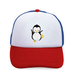 Kids Trucker Hats Penguin Boys Hats & Girls Hats Baseball Cap Cotton - Cute Rascals