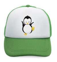 Kids Trucker Hats Penguin Boys Hats & Girls Hats Baseball Cap Cotton - Cute Rascals