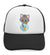 Kids Trucker Hats Cat Gray Cat Lover Kitty Boys Hats & Girls Hats Cotton - Cute Rascals