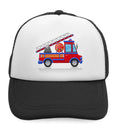 Kids Trucker Hats Fire Car Firetruck Trucks Boys Hats & Girls Hats Cotton