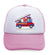 Kids Trucker Hats Fire Car Firetruck Trucks Boys Hats & Girls Hats Cotton - Cute Rascals