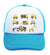 Kids Trucker Hats 8 Construction Cars Boys Hats & Girls Hats Baseball Cap Cotton - Cute Rascals