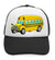 Kids Trucker Hats School Bus Smiling Boys Hats & Girls Hats Baseball Cap Cotton - Cute Rascals