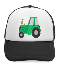 Kids Trucker Hats Tractor Rural Car Auto Boys Hats & Girls Hats Cotton - Cute Rascals