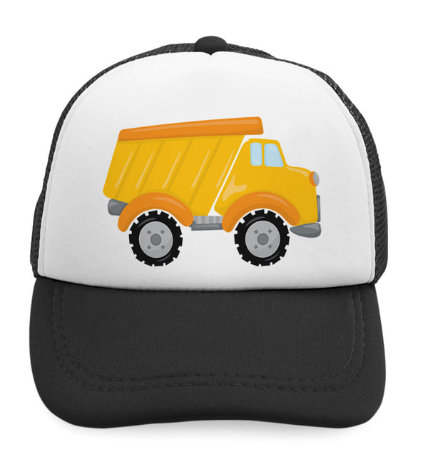 Kids Trucker Hats Truck Construction Boys Hats & Girls Hats Baseball Cap Cotton - Cute Rascals