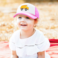 Kids Trucker Hats Truck Construction Boys Hats & Girls Hats Baseball Cap Cotton - Cute Rascals