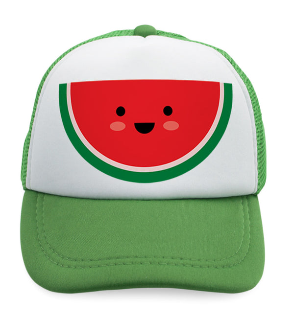 Kids Trucker Hats Watermelon Boys Hats & Girls Hats Baseball Cap Cotton - Cute Rascals