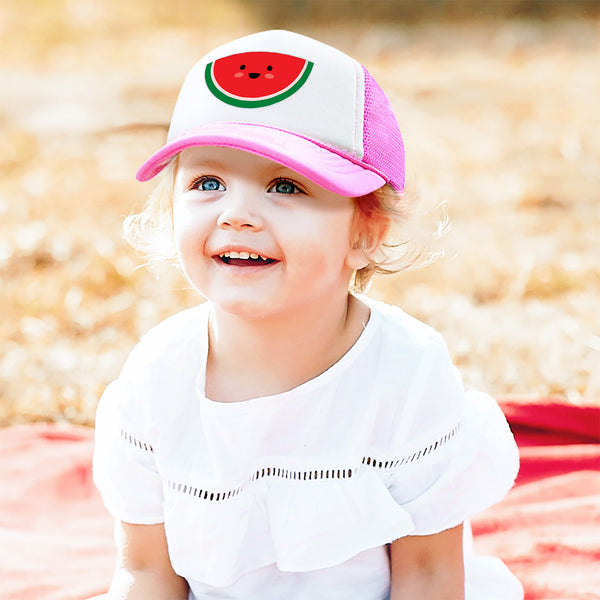 Kids Trucker Hats Watermelon Boys Hats & Girls Hats Baseball Cap Cotton - Cute Rascals