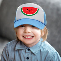 Kids Trucker Hats Watermelon Boys Hats & Girls Hats Baseball Cap Cotton - Cute Rascals