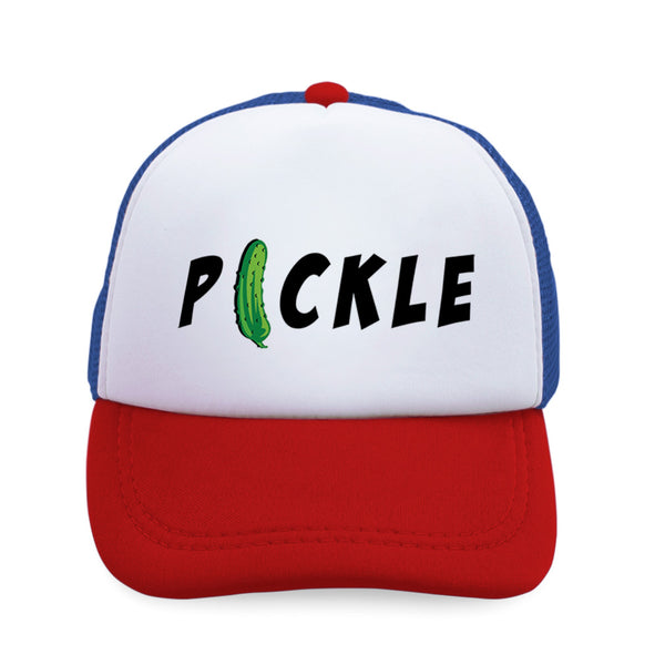 Kids Trucker Hats Pickle Vegetables Funny Boys Hats & Girls Hats Cotton - Cute Rascals