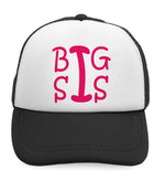 Kids Trucker Hats Big Sis Sister Boys Hats & Girls Hats Baseball Cap Cotton - Cute Rascals