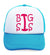 Kids Trucker Hats Big Sis Sister Boys Hats & Girls Hats Baseball Cap Cotton - Cute Rascals