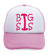 Kids Trucker Hats Big Sis Sister Boys Hats & Girls Hats Baseball Cap Cotton - Cute Rascals