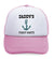 Kids Trucker Hats Daddy's First Mate Sailing Captain Dad Father's Day Cotton - Cute Rascals