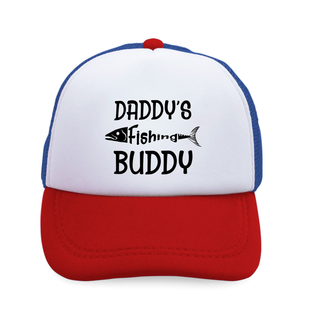 Cute Rascals® kids Trucker Hats Daddy's Buddy Fisherman Dad Father's