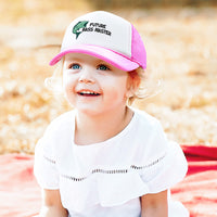 Kids Trucker Hats Future Bass Master Fishing Ocean Sea Life Baseball Cap Cotton - Cute Rascals