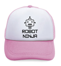 Kids Trucker Hats Robot Robotics Engineering Ninja Boys Hats & Girls Hats Cotton - Cute Rascals