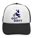 Kids Trucker Hats Got Dirt Motocross Boys Hats & Girls Hats Baseball Cap Cotton