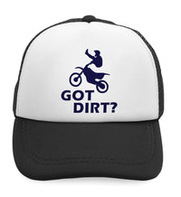 Kids Trucker Hats Got Dirt Motocross Boys Hats & Girls Hats Baseball Cap Cotton - Cute Rascals