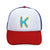 Kids Trucker Hats Cookie Letter K Alphabet & Monograms Food Baseball Cap Cotton - Cute Rascals