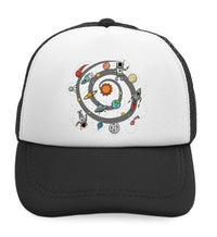 Kids Trucker Hats Space Ship Rocket Space Style B Boys Hats & Girls Hats Cotton - Cute Rascals