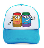 Kids Trucker Hats Peanut Butter - Jelly Boys Hats & Girls Hats Cotton - Cute Rascals