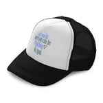Kids Trucker Hats World Where You Can Be Anything Love Boys Hats & Girls Hats - Cute Rascals