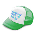 Kids Trucker Hats We Are All Just Making It up as We Go Boys Hats & Girls Hats