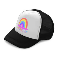 Kids Trucker Hats You Can Do This Rainbow Boys Hats & Girls Hats Cotton - Cute Rascals