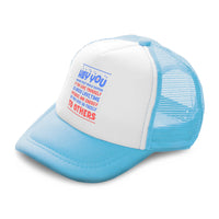 Kids Trucker Hats Imagine Love Time Patience Energy Freely Baseball Cap Cotton - Cute Rascals