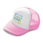 Kids Trucker Hats Make Your Own Sunshine Arrow Boys Hats & Girls Hats Cotton - Cute Rascals