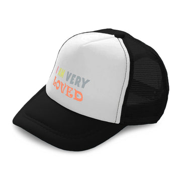 Kids Trucker Hats You Are Very Loved Boys Hats & Girls Hats Baseball Cap Cotton