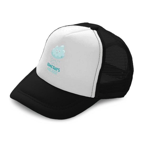 Kids Trucker Hats Some Days Are Just A Little Rainy Boys Hats & Girls Hats - Cute Rascals