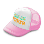 Kids Trucker Hats Dream on Dreamer Boys Hats & Girls Hats Baseball Cap Cotton - Cute Rascals