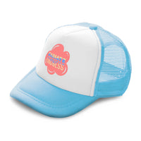 Kids Trucker Hats Radiate Kindness Boys Hats & Girls Hats Baseball Cap Cotton - Cute Rascals