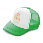 Kids Trucker Hats I Am Grateful for My Body Rainbow Boys Hats & Girls Hats - Cute Rascals