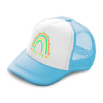 Kids Trucker Hats I Respect My Body Rainbow Boys Hats & Girls Hats Cotton - Cute Rascals