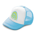 Kids Trucker Hats I Love My Family Rainbow Boys Hats & Girls Hats Cotton