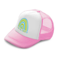 Kids Trucker Hats I Love My Family Rainbow Boys Hats & Girls Hats Cotton - Cute Rascals