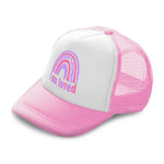 Kids Trucker Hats I Am Loved Rainbow Boys Hats & Girls Hats Baseball Cap Cotton - Cute Rascals