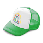 Kids Trucker Hats My Words Have Power Rainbow Boys Hats & Girls Hats Cotton - Cute Rascals