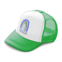 Kids Trucker Hats I Find Solutions to My Problems Rainbow Boys Hats & Girls Hats - Cute Rascals