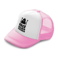 Kids Trucker Hats Maker Builder Designer Hammer Boys Hats & Girls Hats Cotton - Cute Rascals