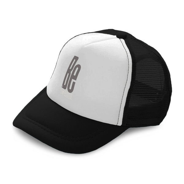 Kids Trucker Hats Be Awesome A Boys Hats & Girls Hats Baseball Cap Cotton - Cute Rascals