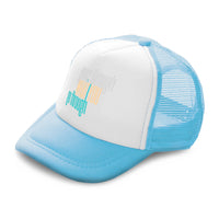 Kids Trucker Hats Grow Through What You Go Through Boys Hats & Girls Hats Cotton - Cute Rascals