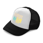 Kids Trucker Hats My Challenges Help Me Grow Boys Hats & Girls Hats Cotton - Cute Rascals
